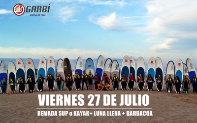 PaddleSurf – Luna Llena – Barbacoa 27 julio