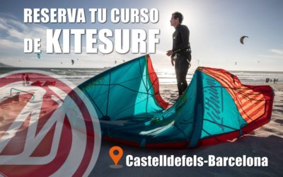 Curso de Kitesurf en Barcelona (Castelldefels)