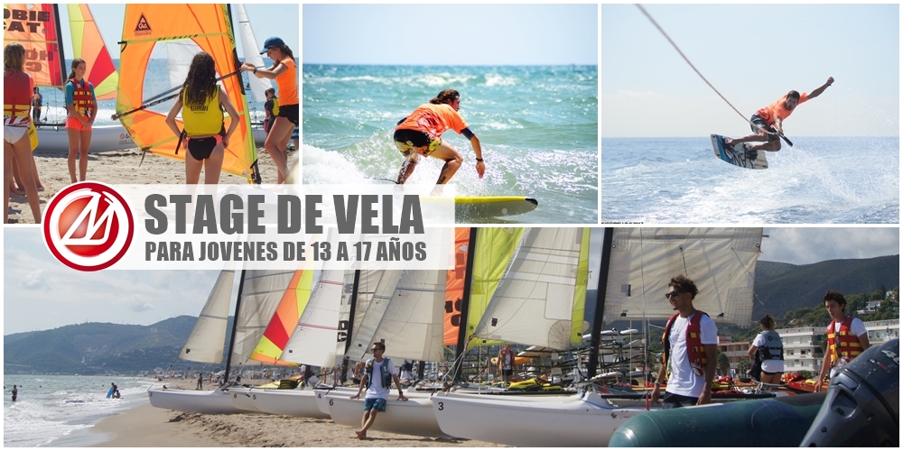 Stage de Vela para jóvenes de 13 a 17 años