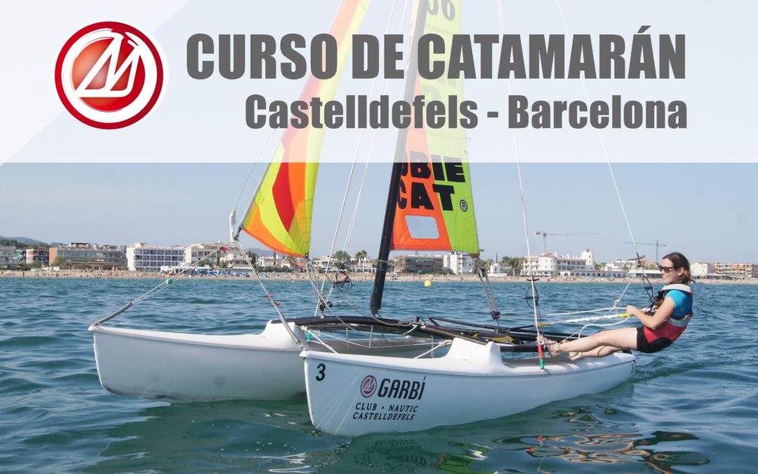 Curso de vela en catamarán en Barcelona