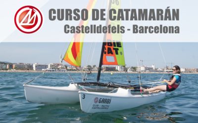 Curso de vela en catamarán en Barcelona