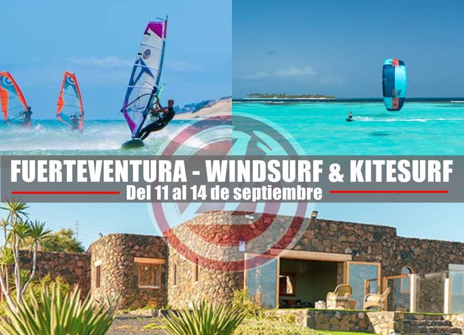 Viaje a Fuerteventura de Kitesurf & Windsurf el 11 de septiembre