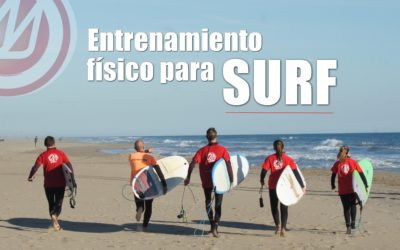 Entrenamiento físico para el surf